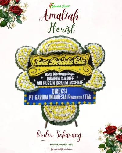 Papan Bunga Duka di Kendaldoyong